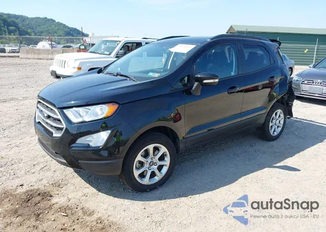 2022 Ford Ecosport Se z USA, uszkodzony, nr VIN MAJ6S3GL0NC469722